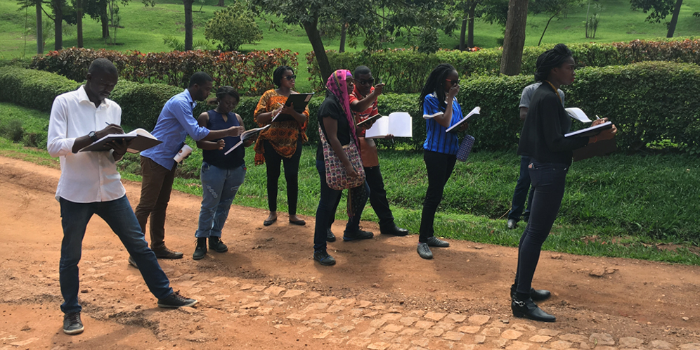 Photo: ADC Fellows during sketch exercise