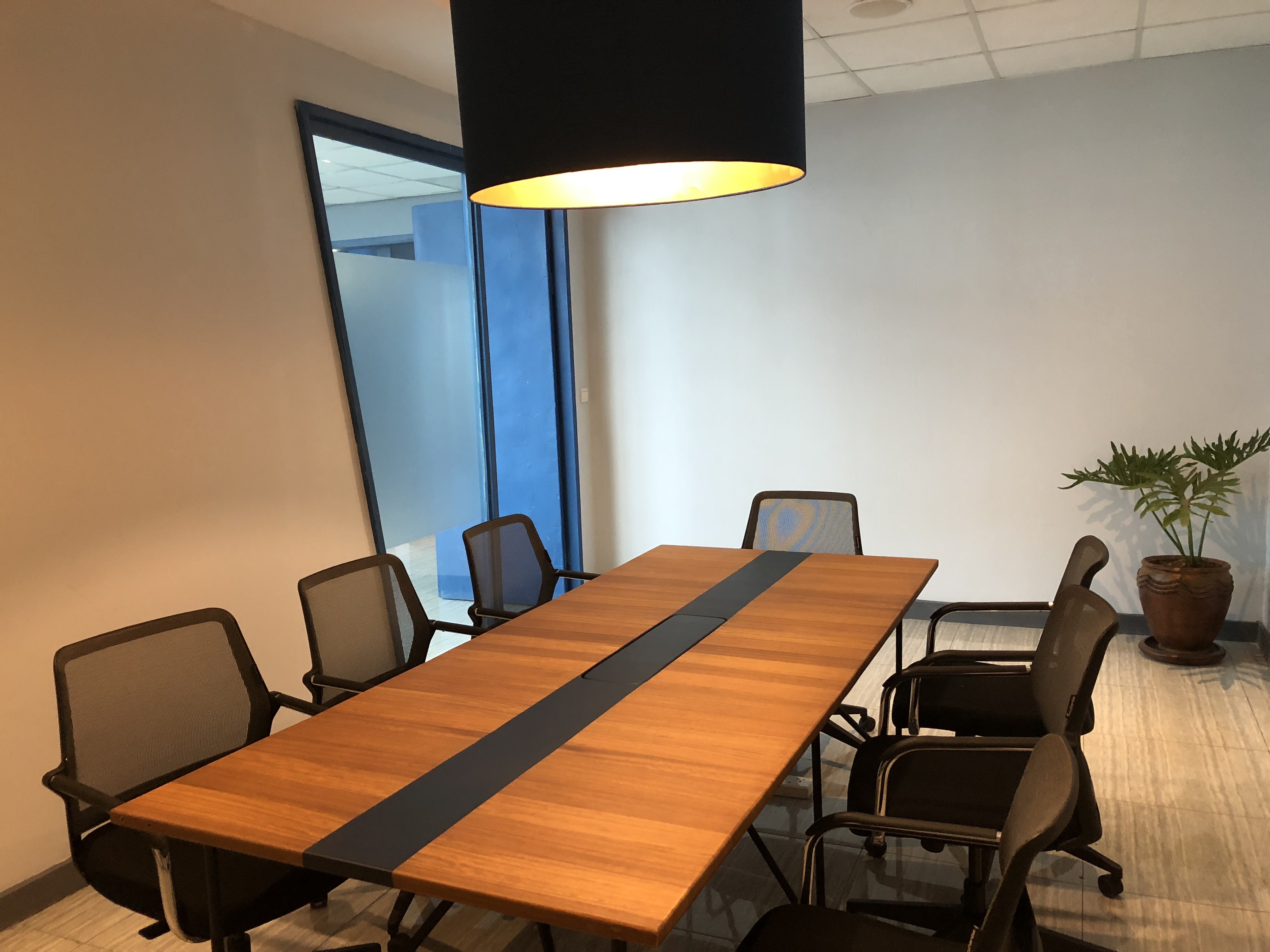 Conference room in ALU Kigali Heights. Copyright - Iwan Baan