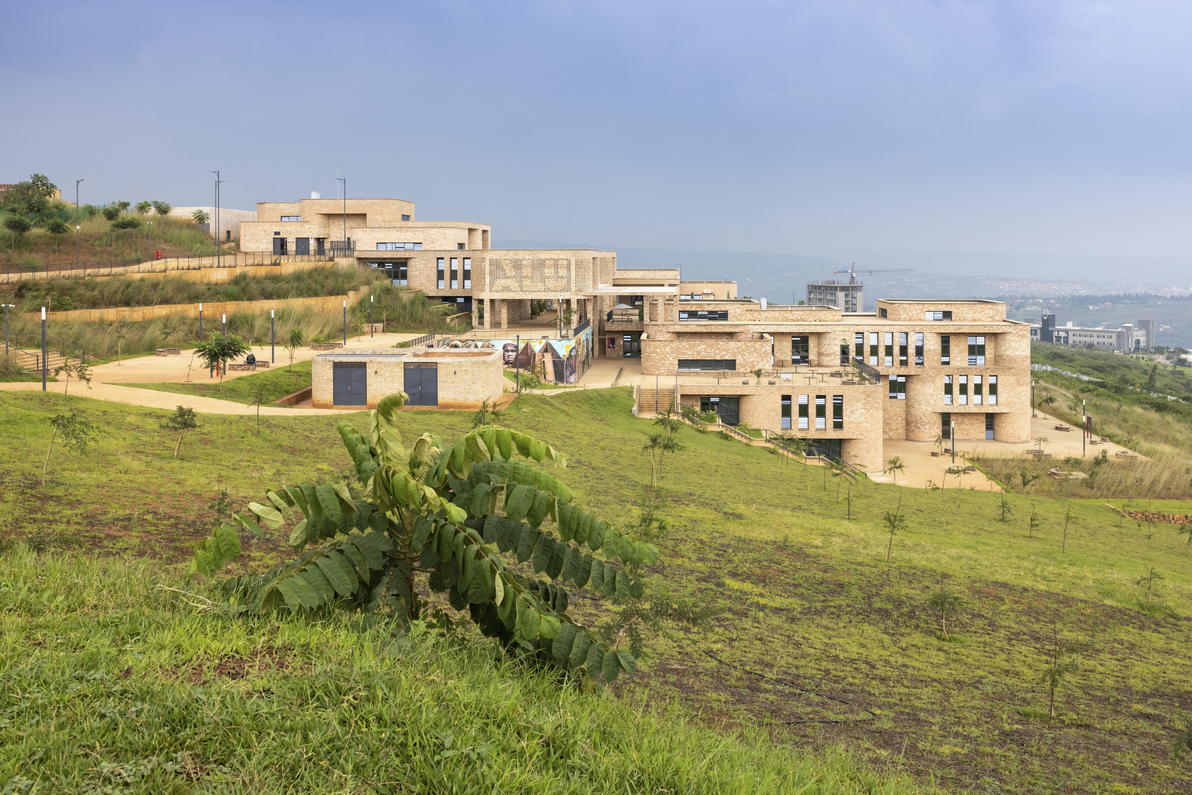Landscaping at African Leadership University. Copyright - Iwan Baan