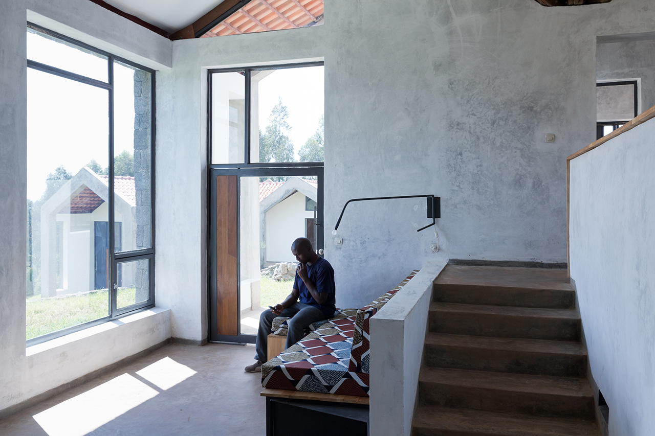 Photo of Butaro Doctors' Housing, Photo by Iwan Baan, Interior View
