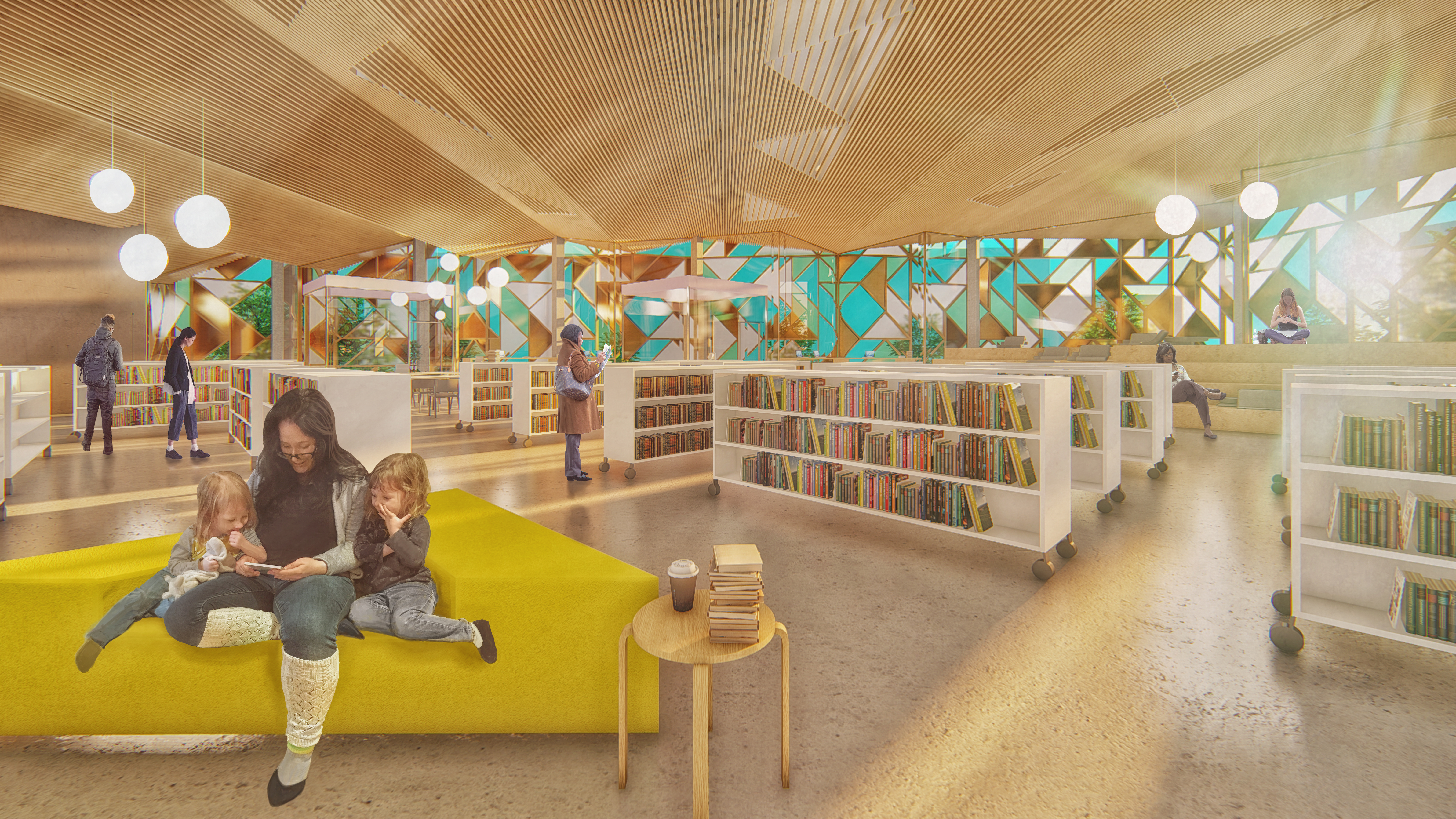 MLK Cleveland Library Interior