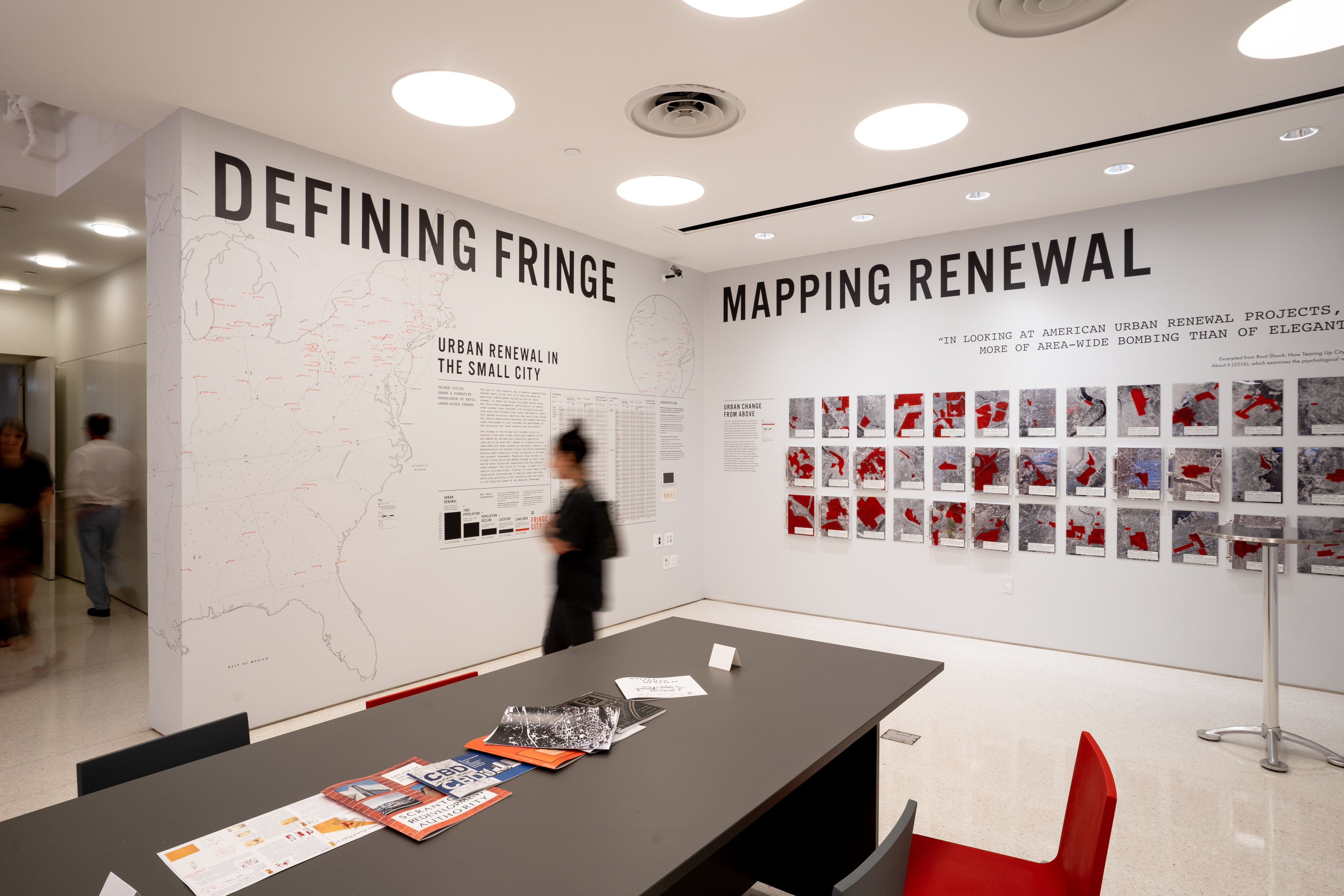 Gallery of the Fringe Cities exhibit