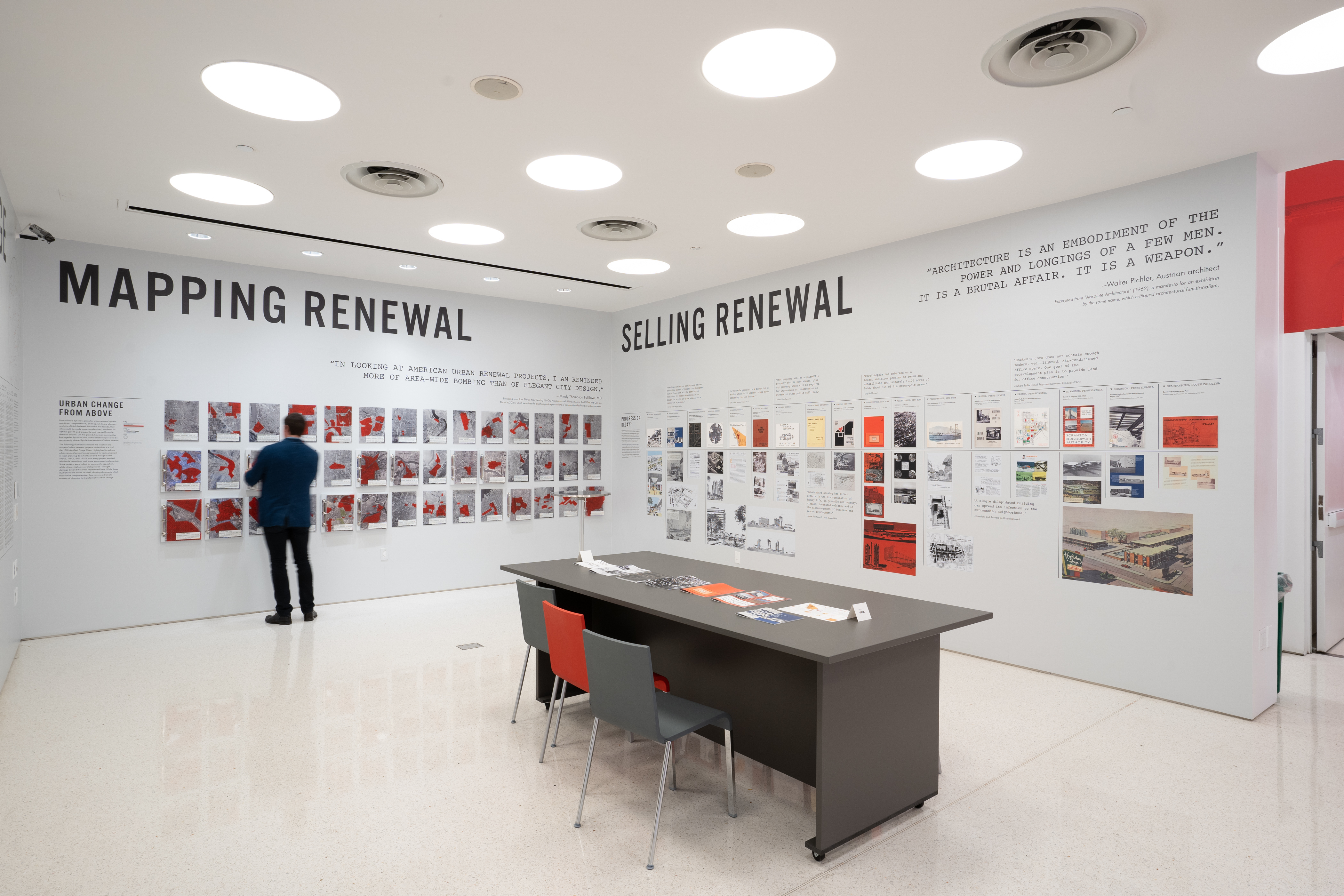 Gallery of the Fringe Cities exhibit