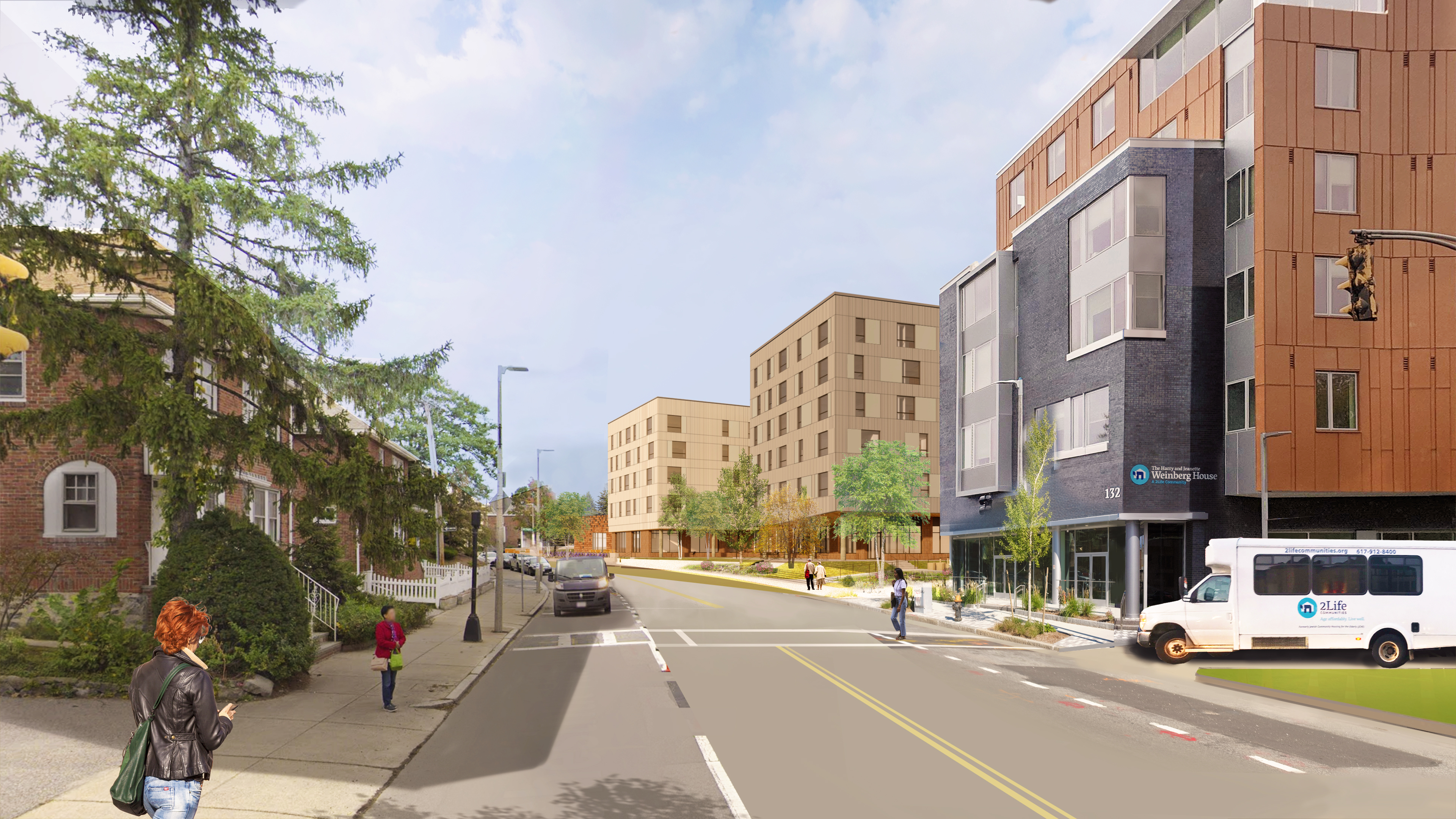 J.J. Carroll view from the street