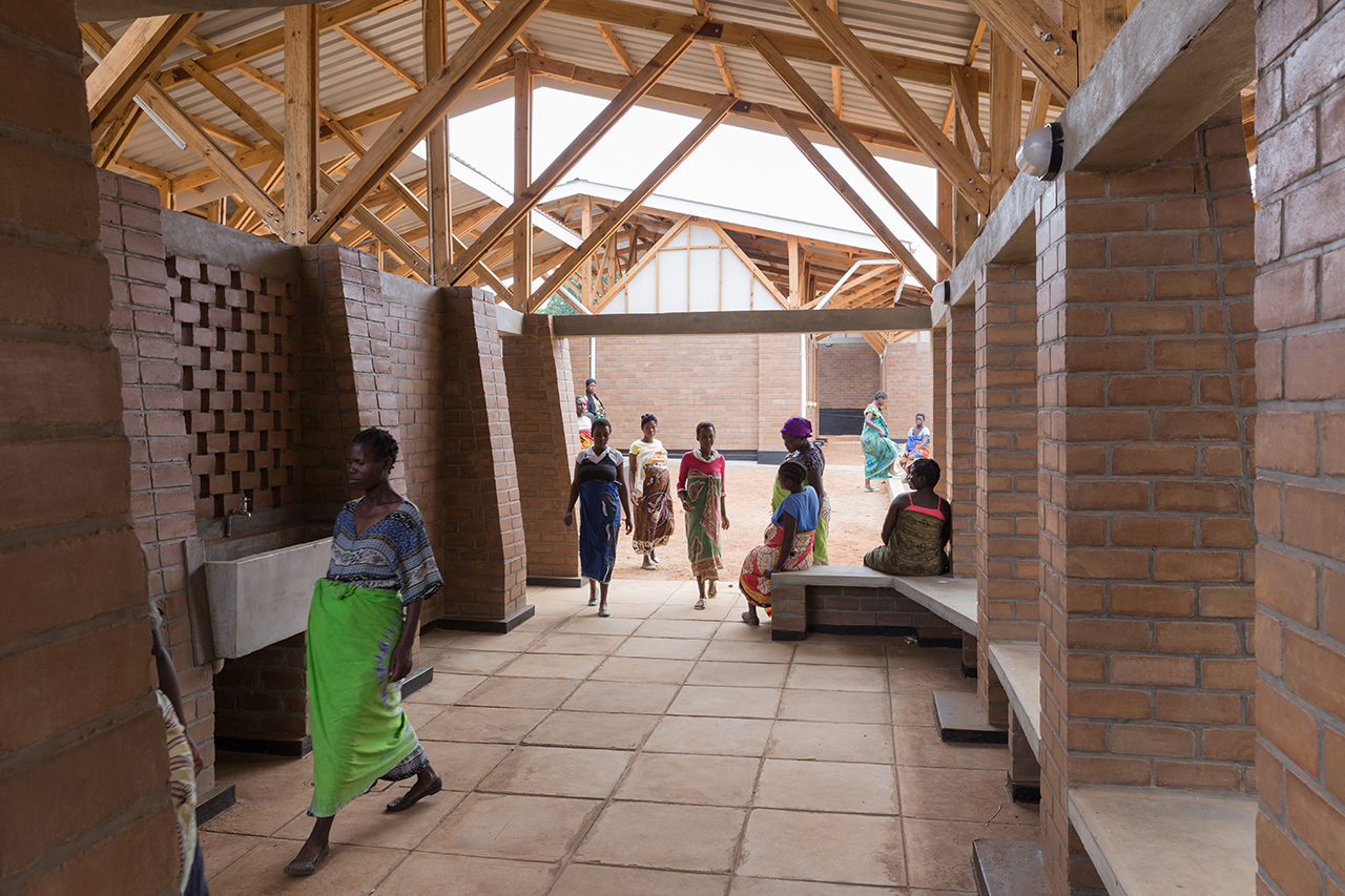 Photo of Maternity Waiting Village, Photo by Iwan Baan, Maternity Waiting Village hallway