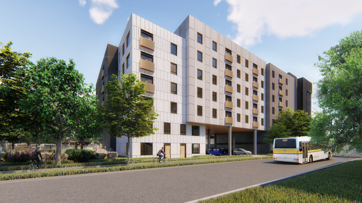 Mattapan Mixed Income Housing, community space