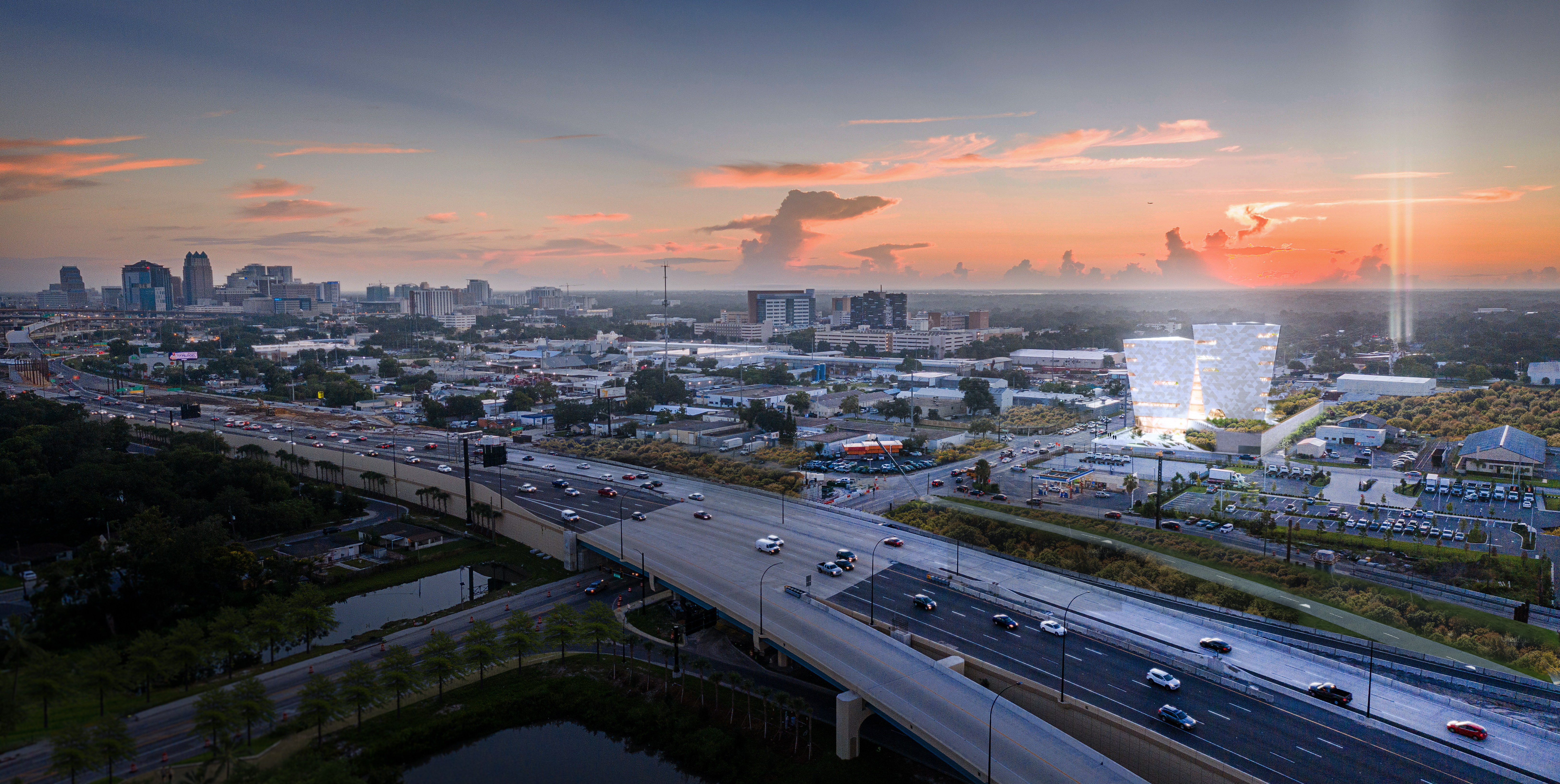 Pulse Museum of Equality aerial
