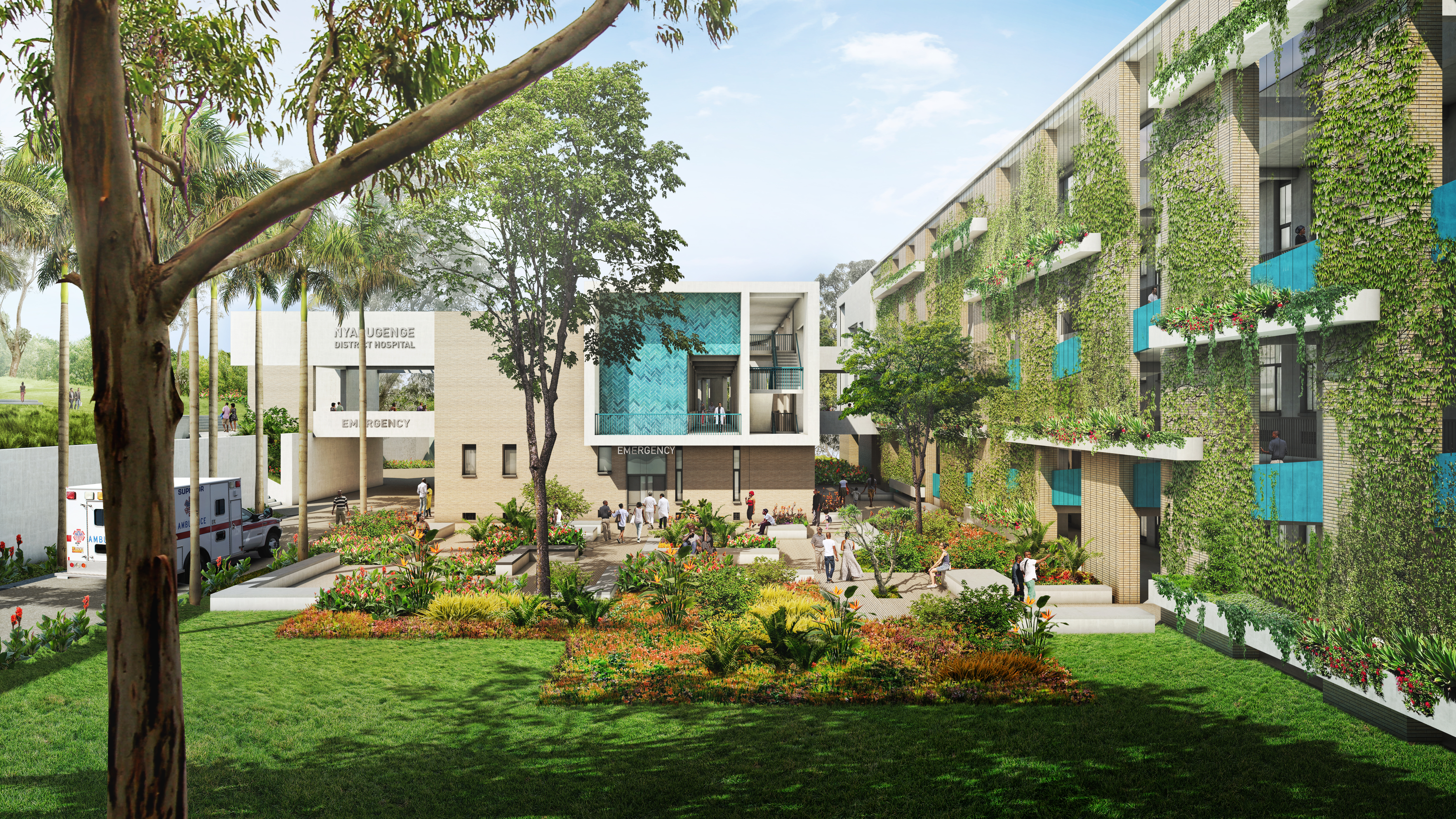 Nyarugenge courtyard view