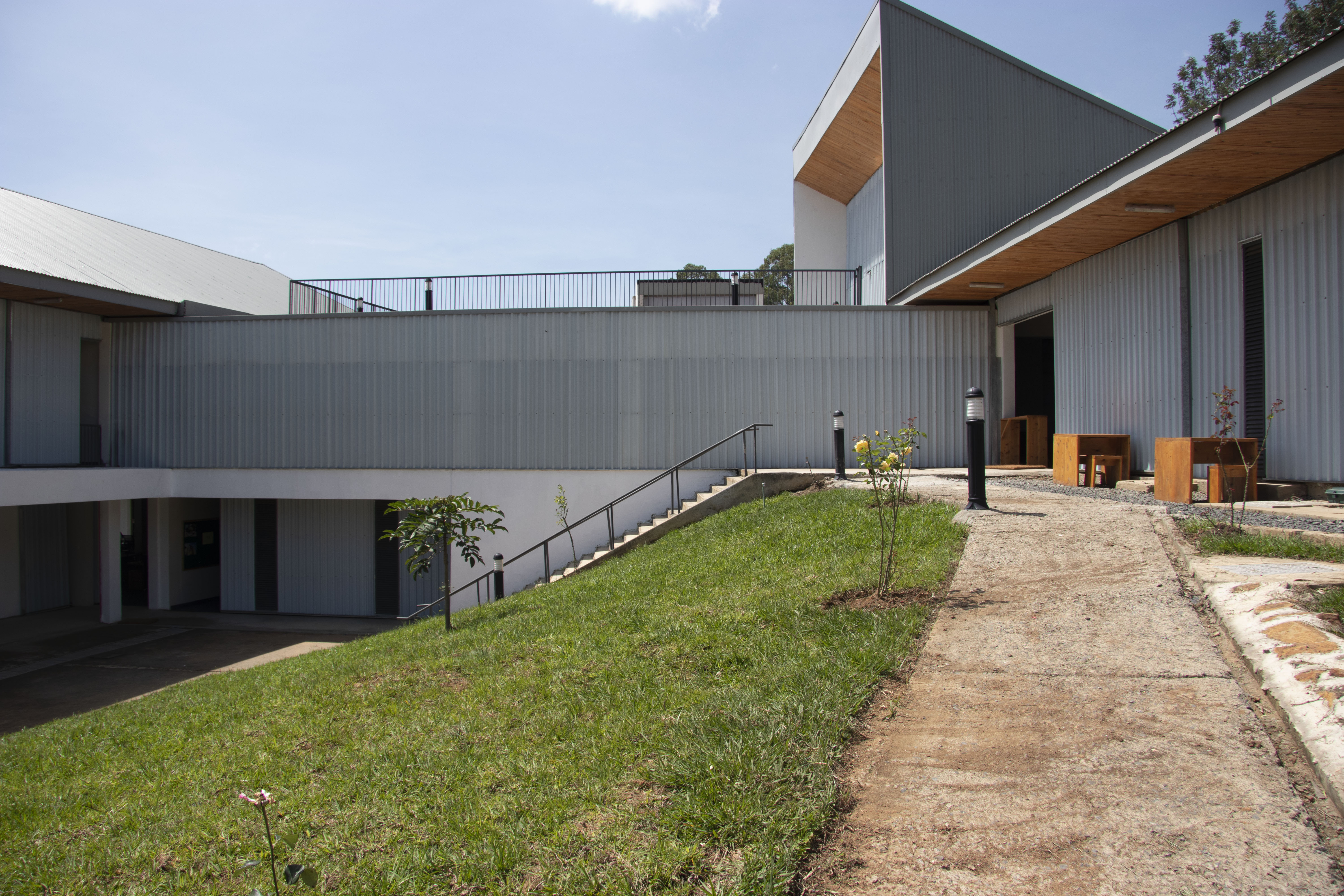 One Acre Fund Headquarters courtyard