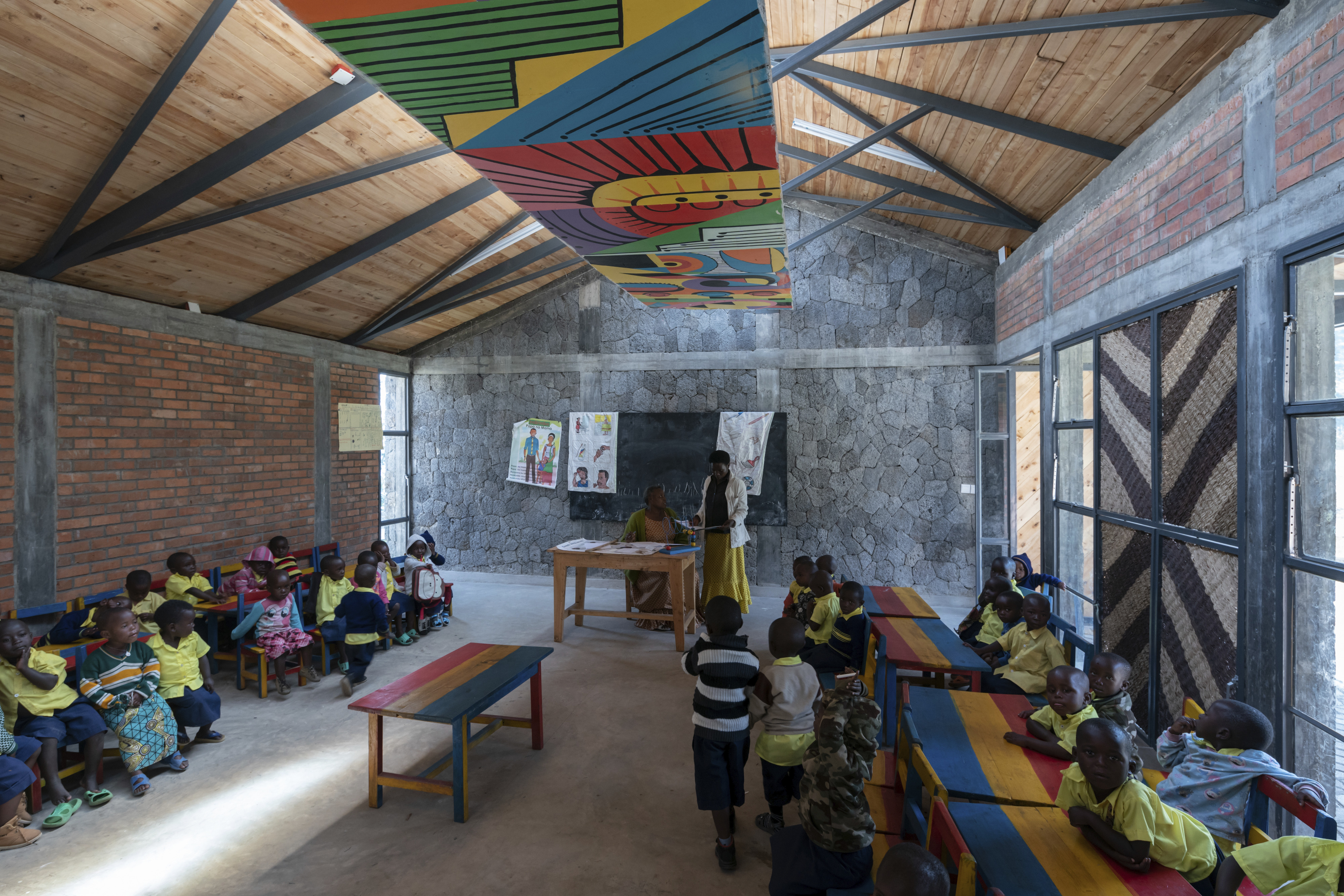 Inside of Classroom, copyright Iwan Baan