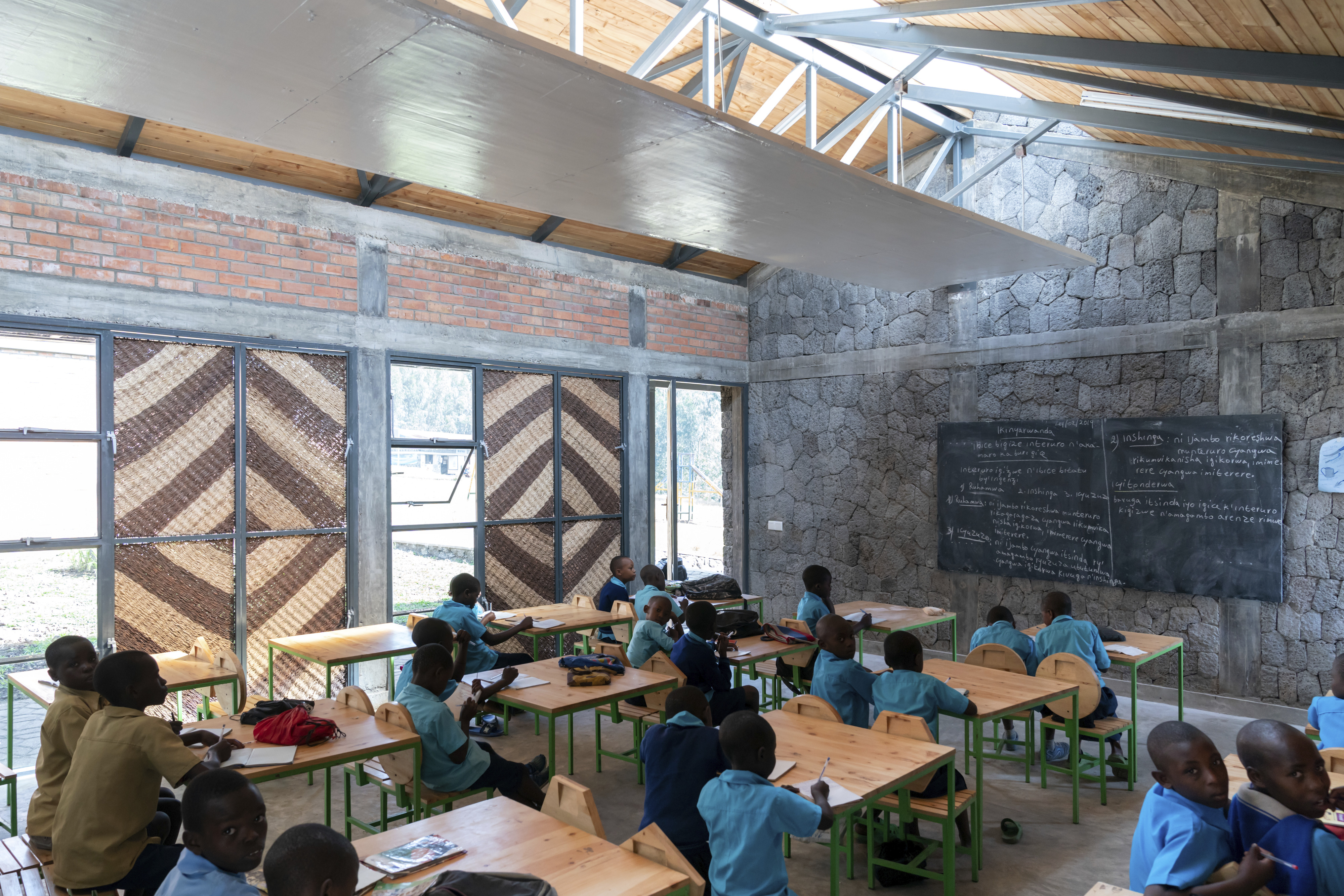 Inside of Classroom, copyright Iwan Baan