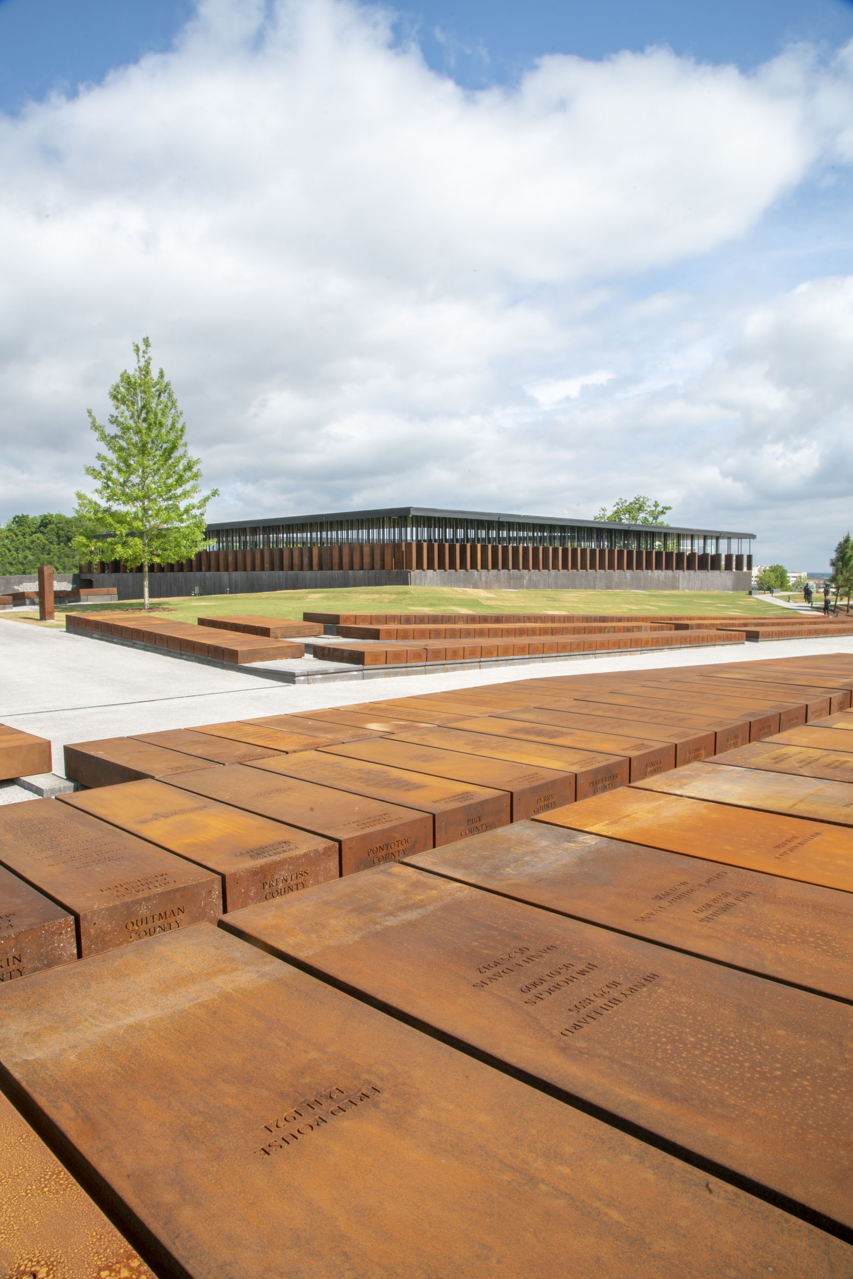 Exterior view of the memorial