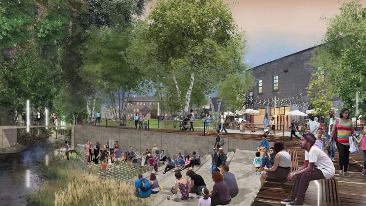 Trolley Barn Exterior