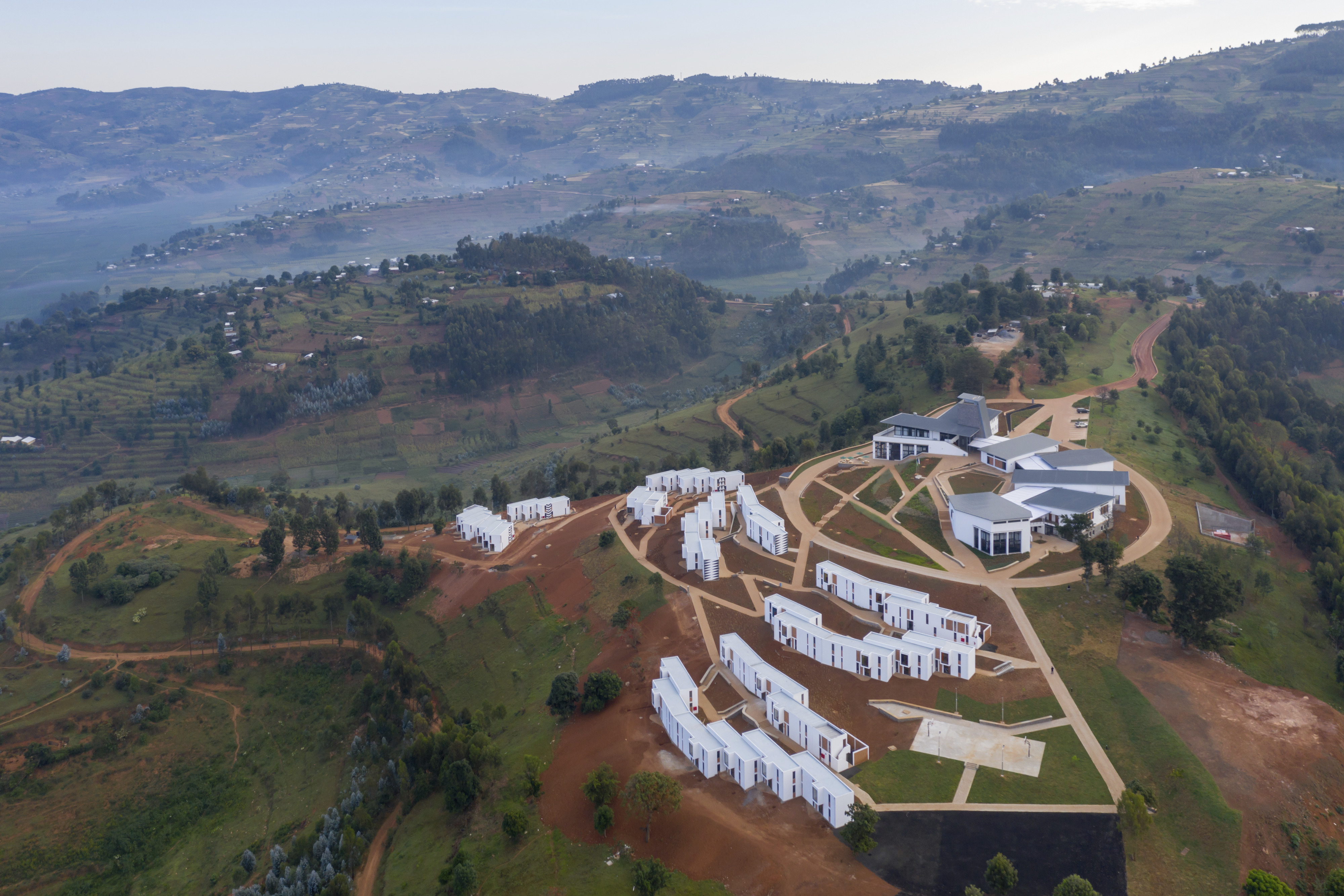 University of Global Health Equity Campus Aerial