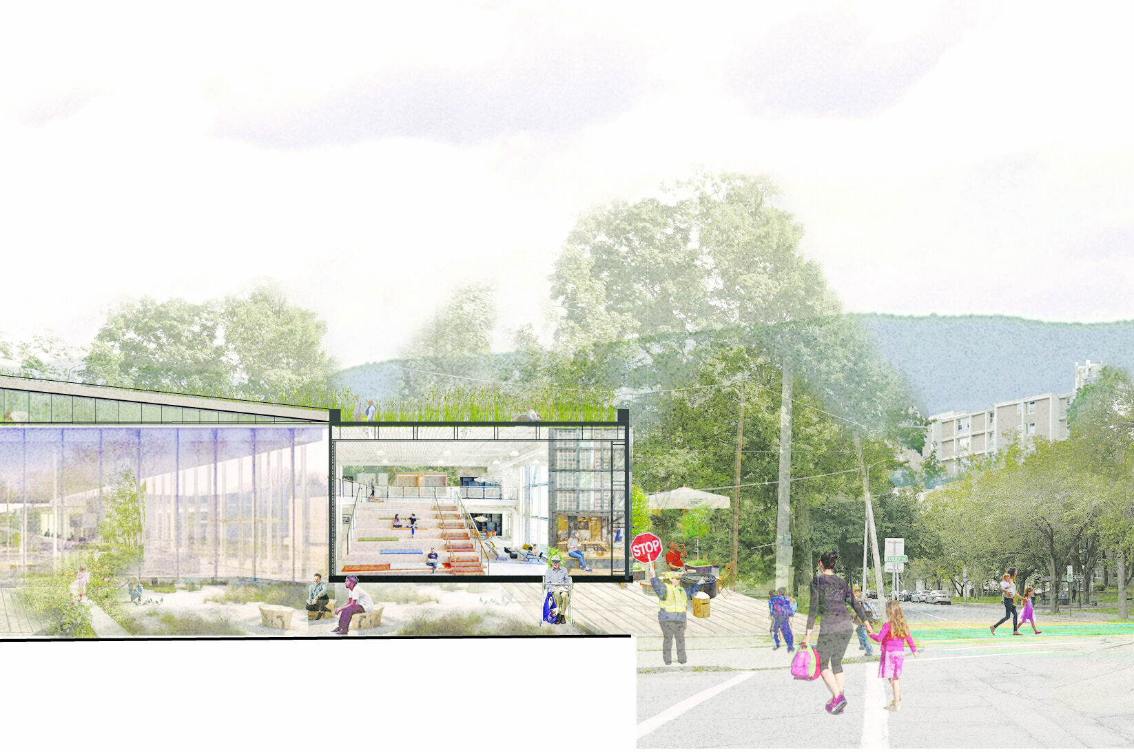 Section of the YOU Interior