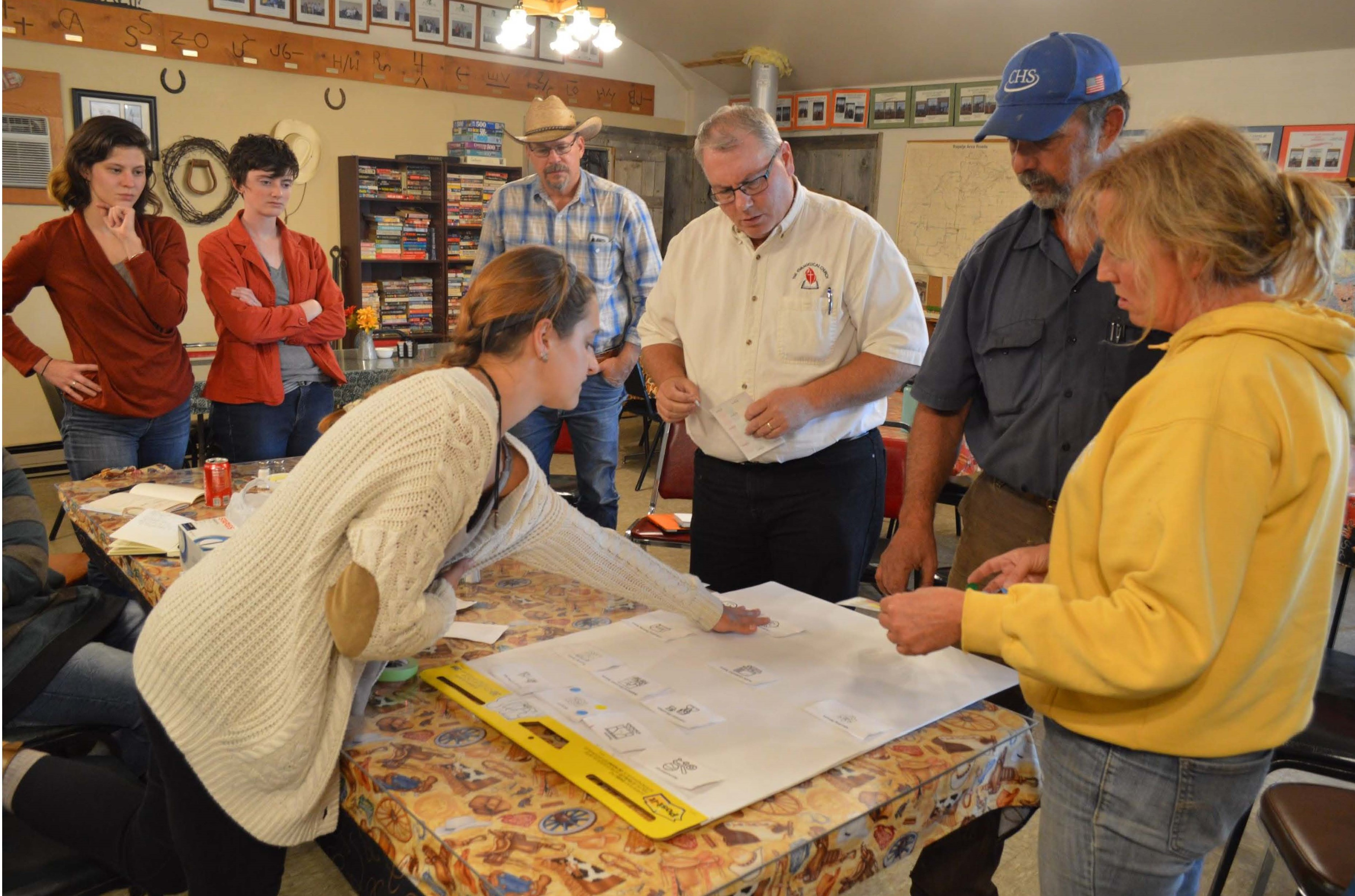 Immersion work with members of the MSU studio course