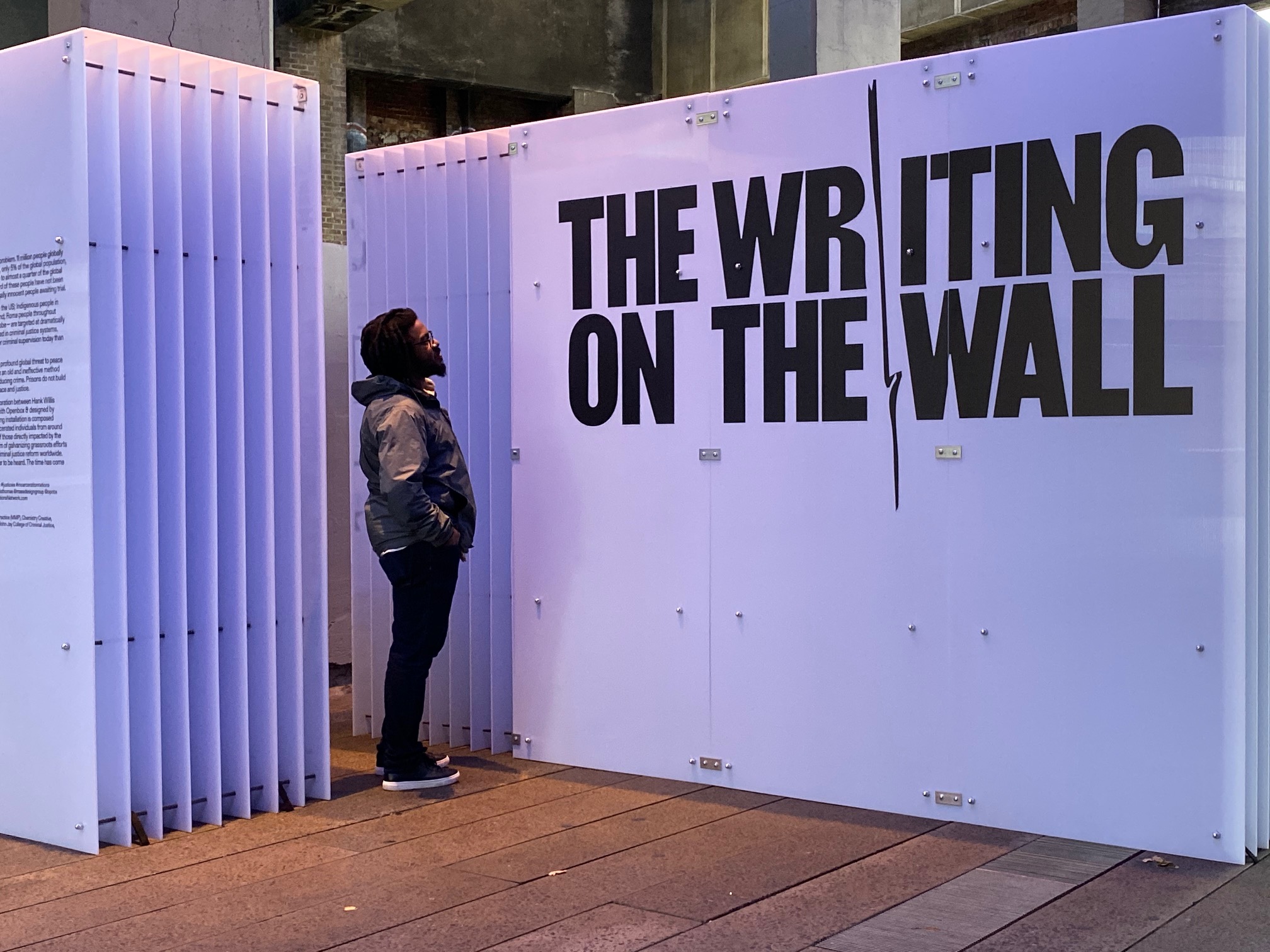 Writing on the Wall Exhibit